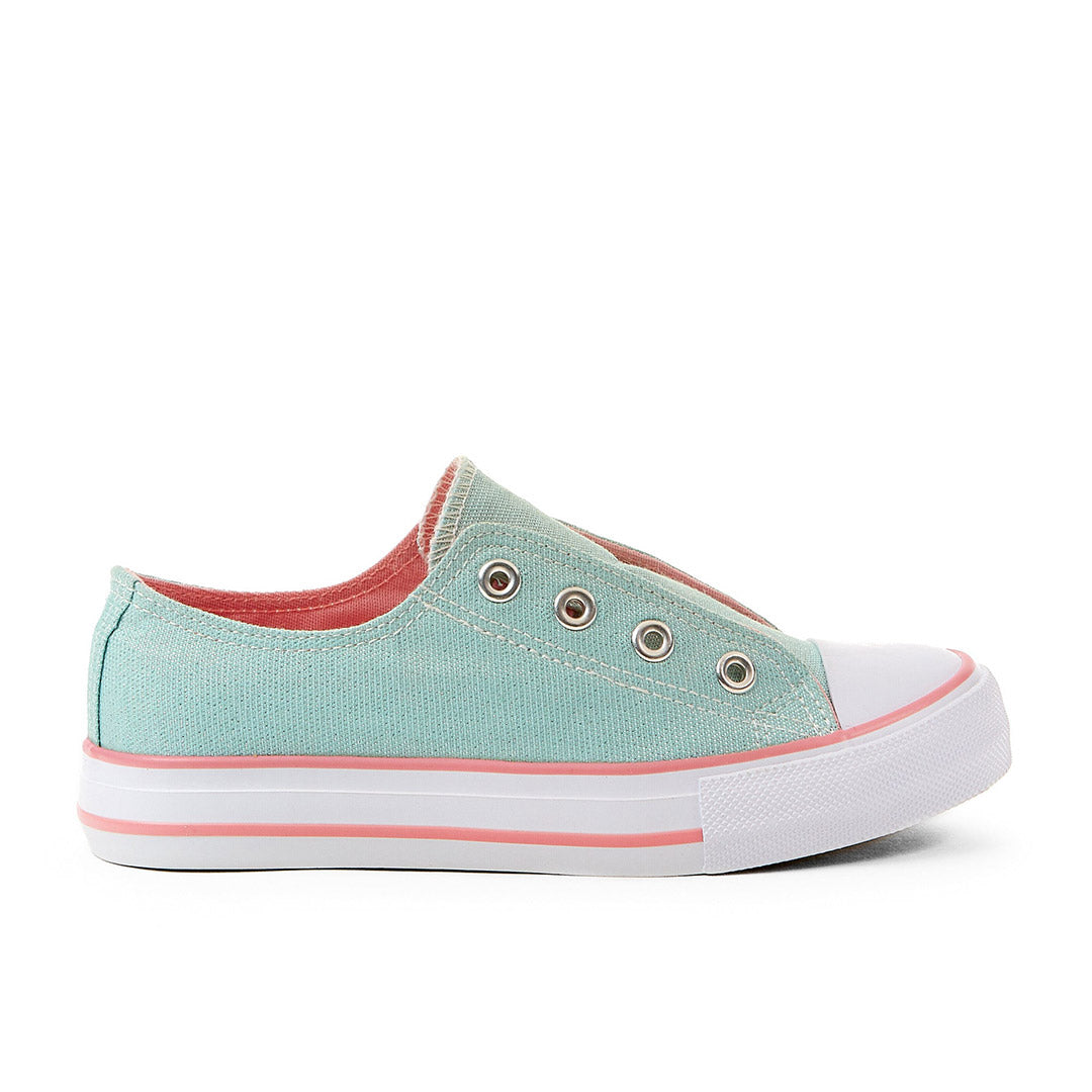 Yellow Shoes | Youth-Athletic-Girls Athleisure-Low | Peppermint | 106583-96-peppermint_5a29d1c1-754b-4f40-b03b-b4a0344a6bae-1599200050-Peppermint-Toddler Kids Athletic Shoes-Konkrete-Yellow Shoes
