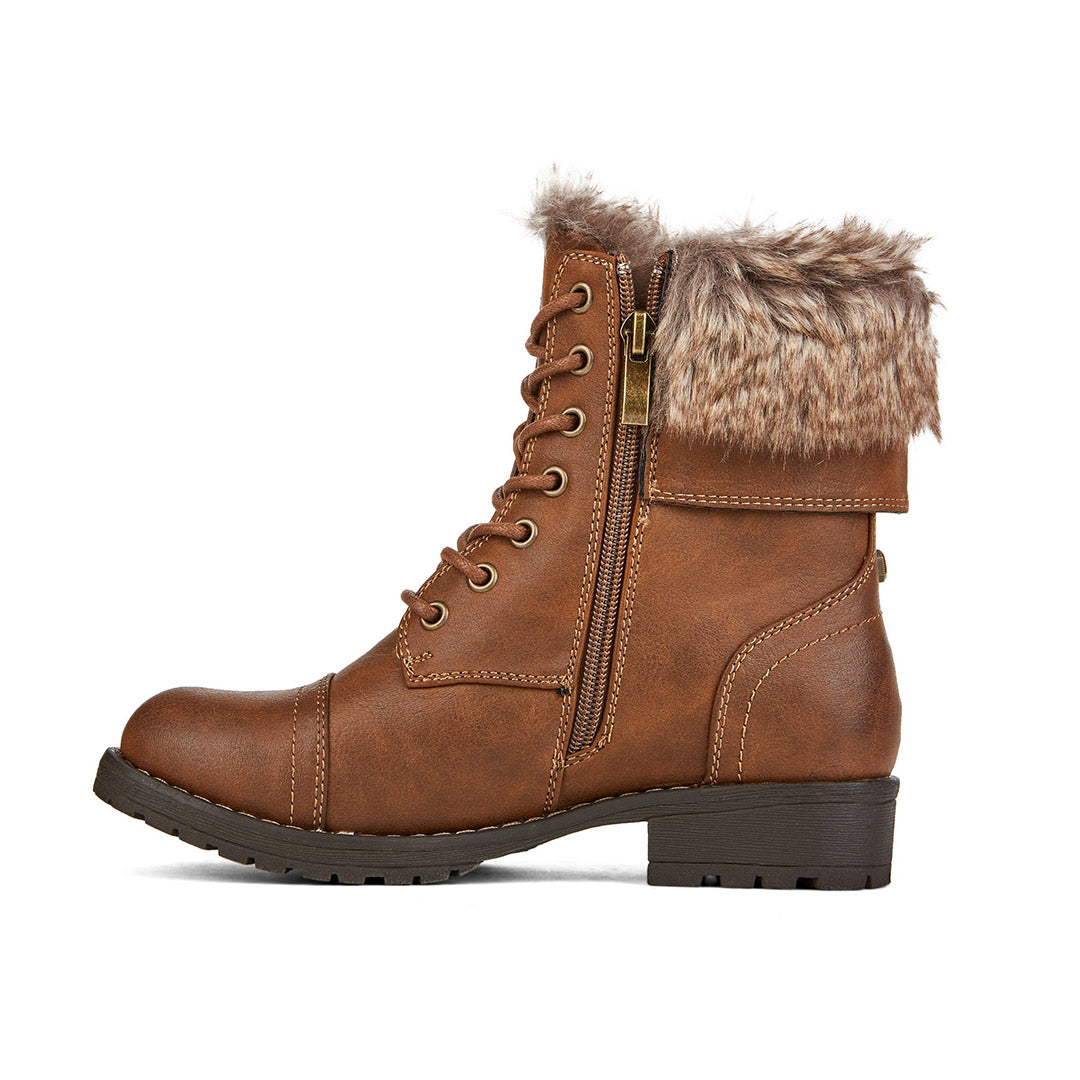 Yellow Shoes | Missy-Light Boots-Casual-Flat & Med. Shaft | Borealis High Jr | 107704-31-borealisHIGHJR-02-Borealis High Jr-Junior Kids Fashion Light Boots-Miss Chelsee-Yellow Shoes