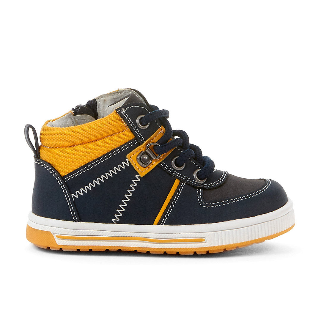 Yellow Shoes | Baby-Bootie-Boys-Laced | Cadman | 107715-43-cadman_78216a47-c019-4b2f-8cd2-d544df8bebd7-1692600047-Cadman-Baby Booties-Cocinella-Yellow Shoes