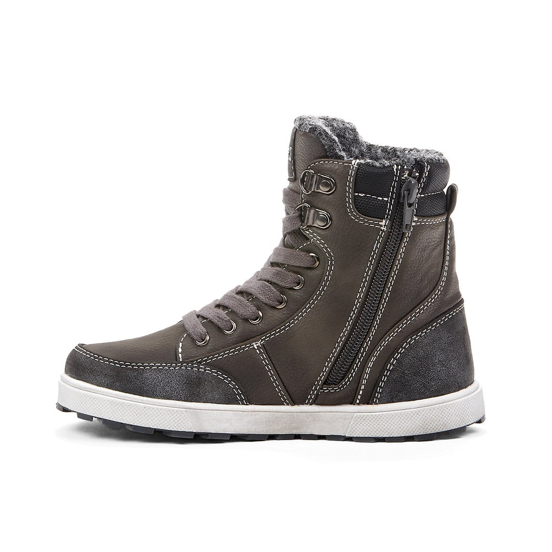 Yellow Shoes | Boys-Light Boots-Casual-Laced | Civilian Jr | 107723-05-civilianjr-3_b700d60c-9e7b-4353-84b3-801ed9f187a9-Civilian Jr-Junior Kids Fashion Light Boots-Riverstone-Yellow Shoes