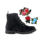 107866-01-courneyvelvet_T22-1720900050-Courtney Velvet-Women's Fashion Light Boots-Chelsee Girl-Yellow Shoes