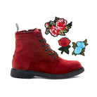107866-55-courneyvelvet_T2-1720900218-Courtney Velvet-Women's Fashion Light Boots-Chelsee Girl-Yellow Shoes