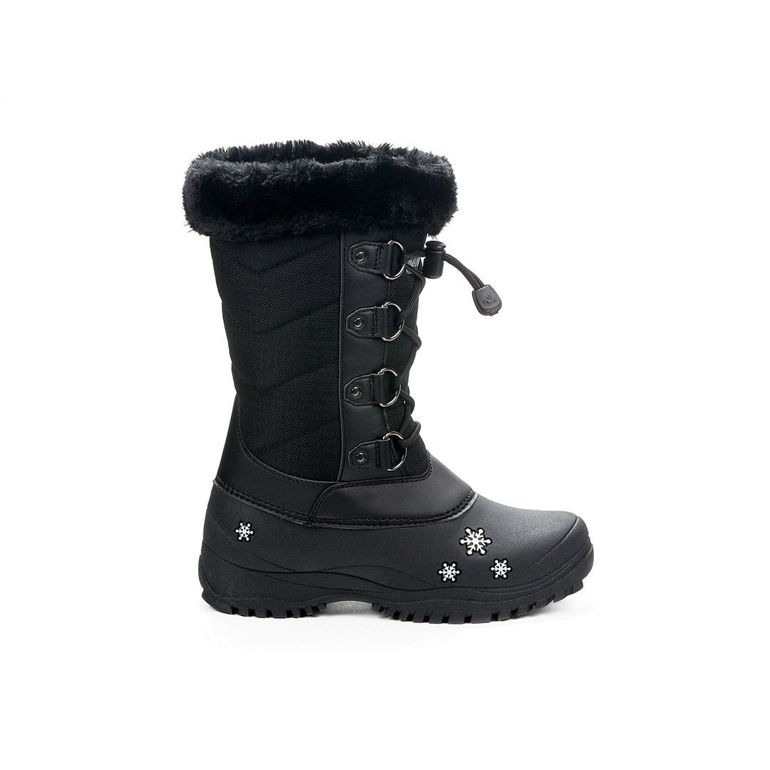 Yellow Shoes | Missy-Winter Boots-Snow Sports-Feltpack | Snowflakes 2.0 | 108029-01-snowflakes2.0-1727100044-Snowflakes 2.0-Junior Kids Winter Boots-Baffin-Yellow Shoes