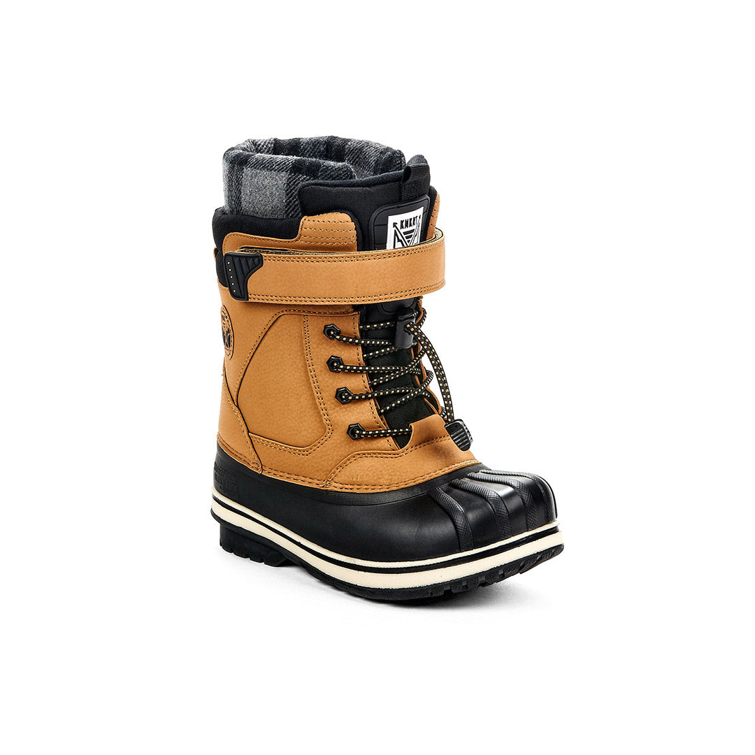 Yellow Shoes | Boys-Winter Boots-Snow Sports-Feltpack | Angoon Boy | 108118-66-angoon-1-Angoon Boy-Junior Kids Winter Boots-Yeti-Yellow Shoes