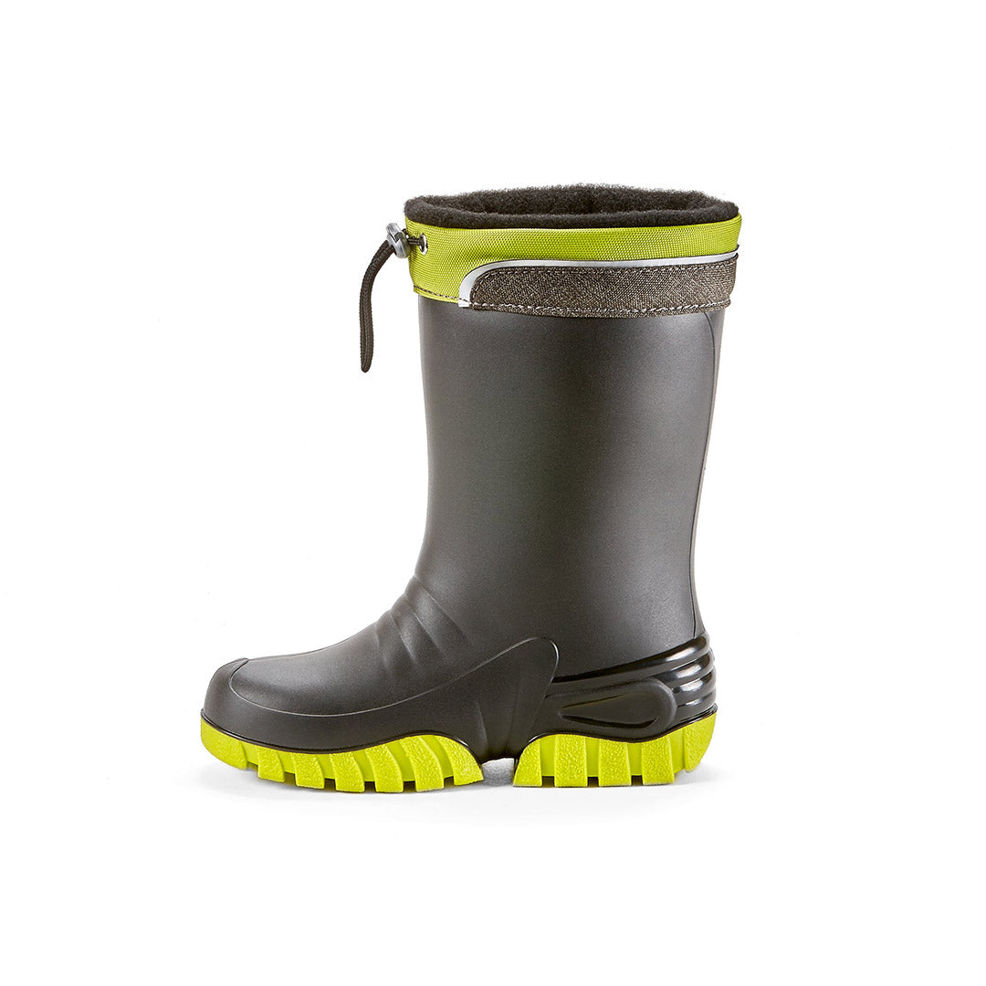 Yellow Shoes | Youth-Rainwear-Boys-Lined Boot | Ronny Yth | 108967-01-ronnyyth-2_4c396a0d-17d7-4115-b7ca-0966bb06e593-Ronny Yth-Toddler Kids Rain Boots and Rainwear-Spirale-Yellow Shoes