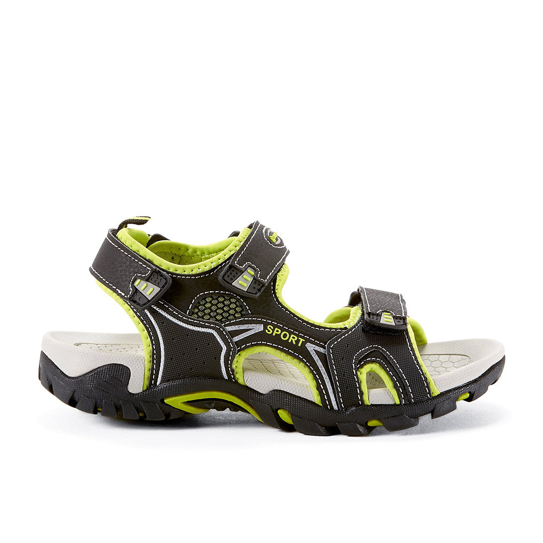 Yellow Shoes | Boys-Sandals-Casual-Sport | Trekk | 109046-01-trekk-01_775904a3-3d30-4470-a47c-1a3dc0860001-1838000044-Trekk-Junior Kids Sandals-Riverland-Yellow Shoes