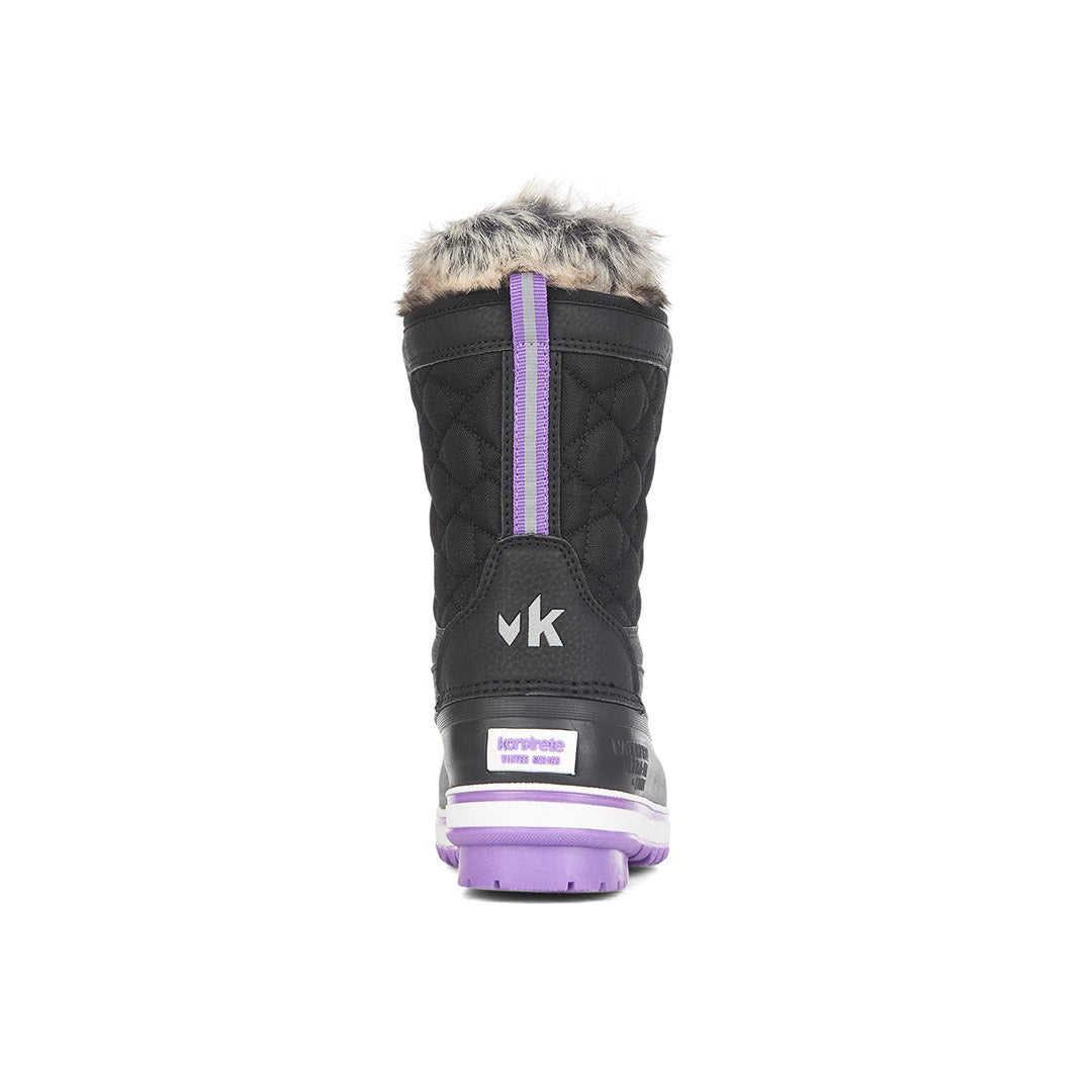 Yellow Shoes | Youth-Winter Boots-Girls-Felt Pack | Snow Angel Yth | 109868-01-snowangelyth-05_75b7c9b0-12af-4087-b8a2-bc32b905a6c6-Snow Angel Yth-Toddler Kids Winter Boots-Konkrete-Yellow Shoes