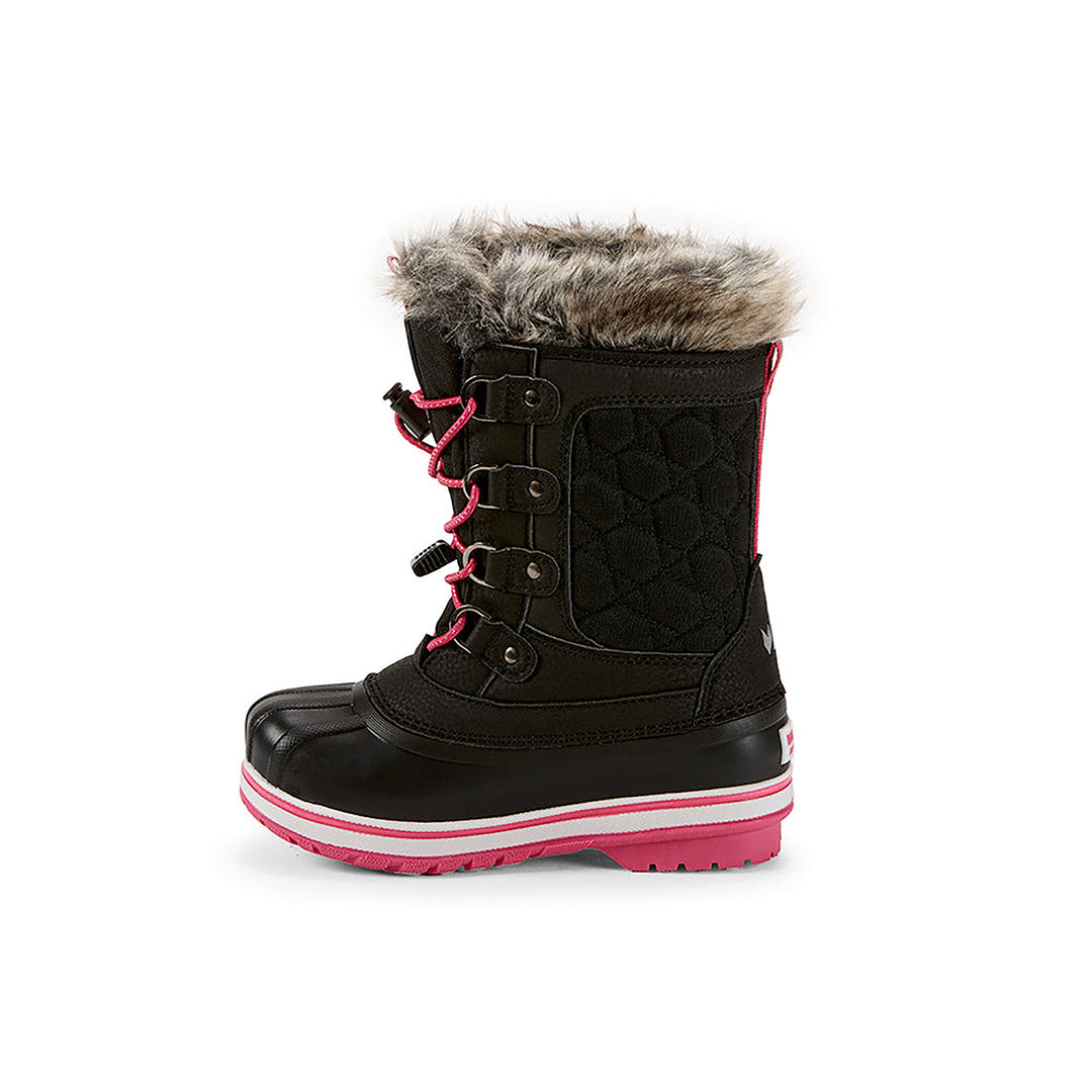 Yellow Shoes | Youth-Winter Boots-Girls-Felt Pack | Snow Angel Yth | 109868-57-snowangelyth-3_1217d398-c170-4c8d-8845-70c207128308-Snow Angel Yth-Toddler Kids Winter Boots-Konkrete-Yellow Shoes