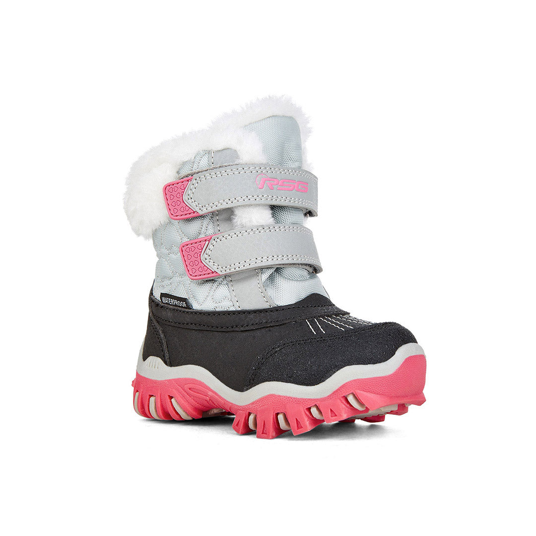 Yellow Shoes | Baby-Winter Boots-Girls-Snowboard | First Snow F | 109880-05-firstsnowf-03_380cdd35-e6e6-40fe-9dbc-36b61a8c060c-First Snow F-Baby Girls Winter Boots-Riverland Storm Gear-Yellow Shoes