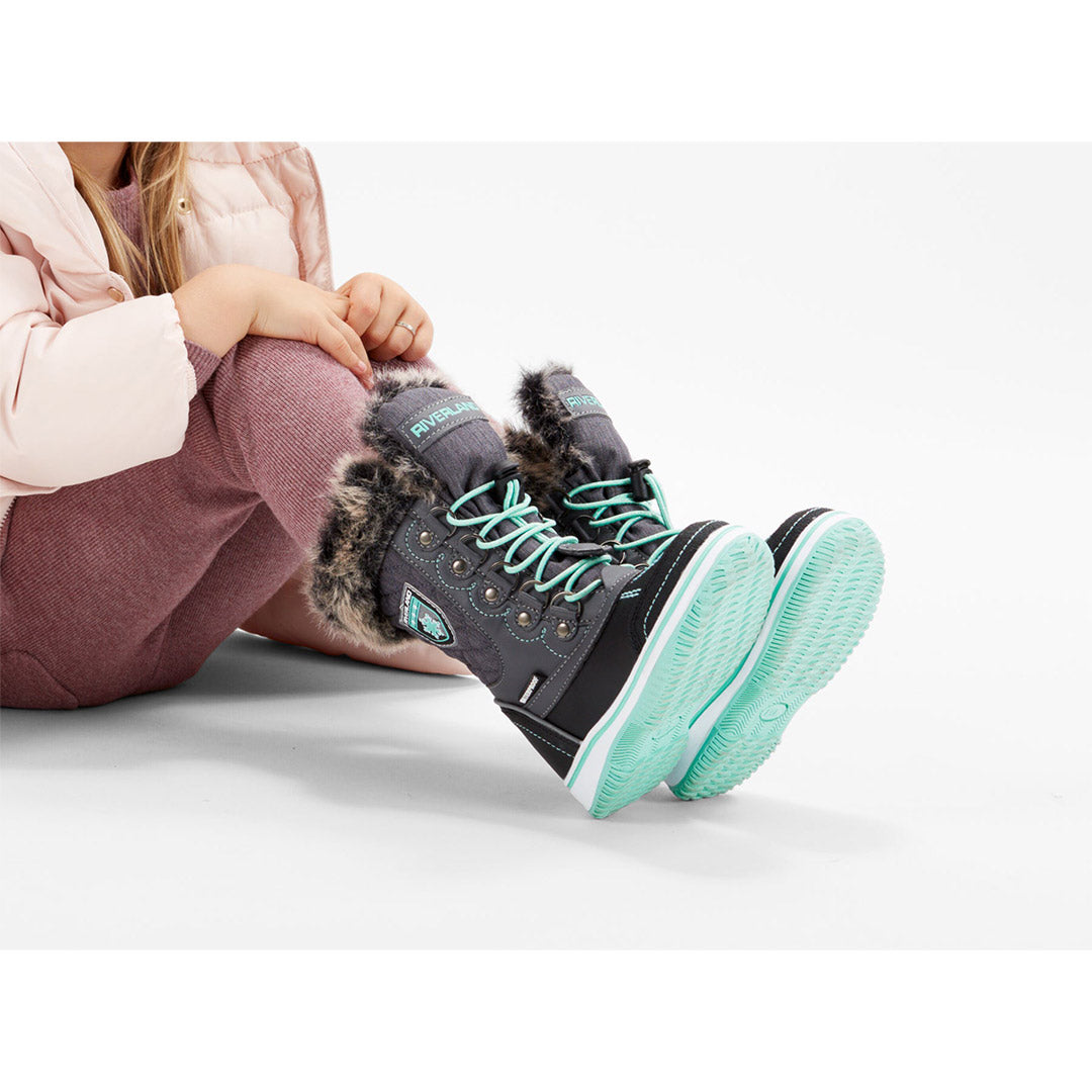 Yellow Shoes | Toddler-Winter Boots-Girls-Laced | Snowclass Tdlr | 109882-05-snowclasstdlr-05-Snowclass Tdlr-Toddler Kids Winter Boots-Riverland-Yellow Shoes