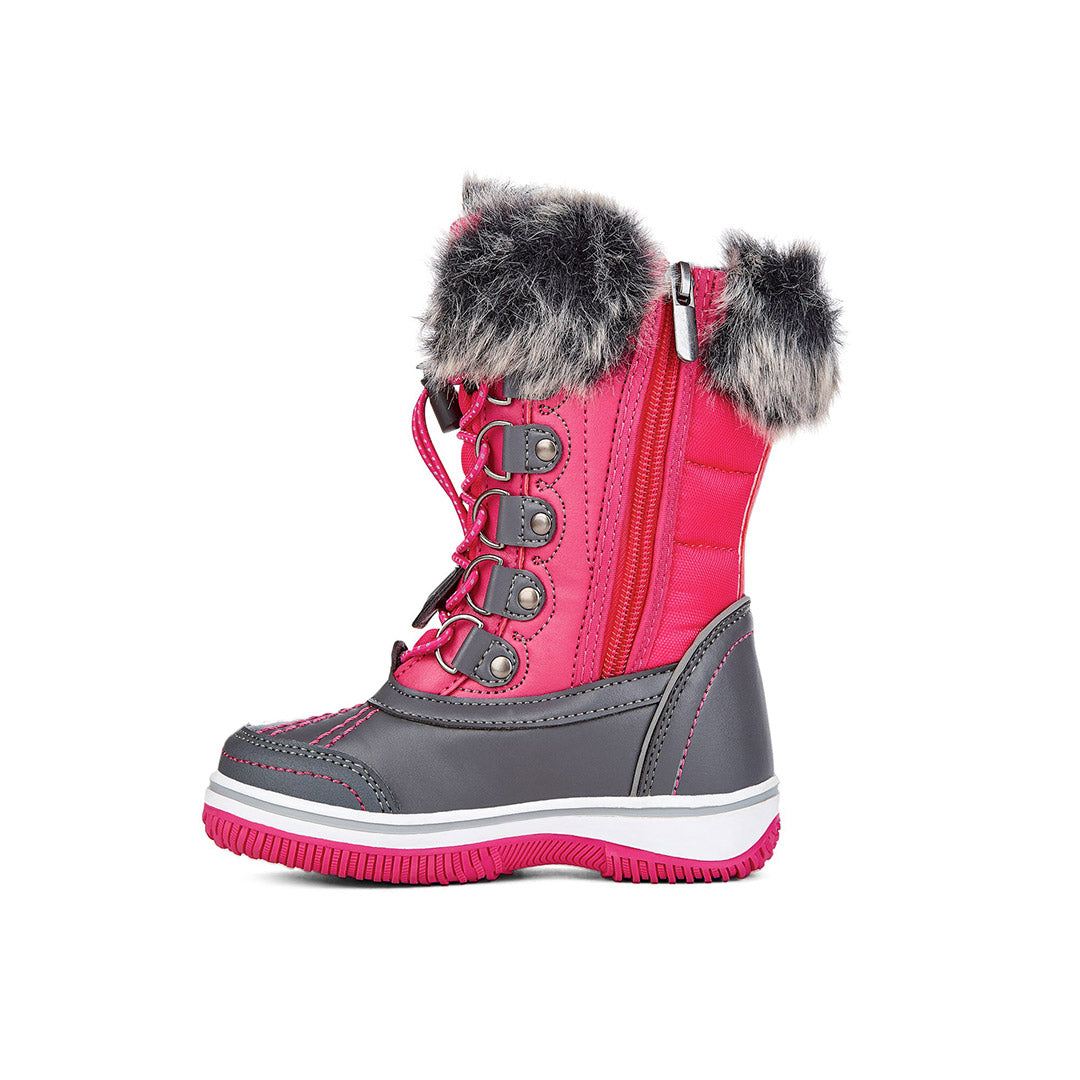 Yellow Shoes | Toddler-Winter Boots-Girls-Laced | Snowclass Tdlr | 109882-67-snowclasstdlr-02_e5781685-9411-4bbb-aeb1-c5cf7e60f024-Snowclass Tdlr-Toddler Kids Winter Boots-Riverland-Yellow Shoes