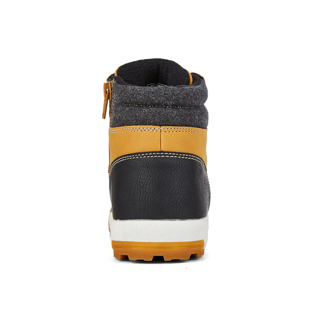 Yellow Shoes | Youth-Light Boots-Boys-Boys | Dripper Yth | 109914-66-dripperyth-05-Dripper Yth-Toddler Kids Fashion Light Boots-Konkrete-Yellow Shoes