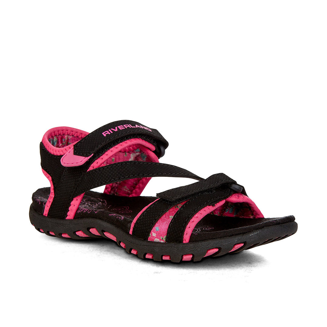 Yellow Shoes | Toddler Kids Sandals | Pansy | 110866-01-pansy-03-Pansy-Toddler Kids Sandals-Riverland-Yellow Shoes