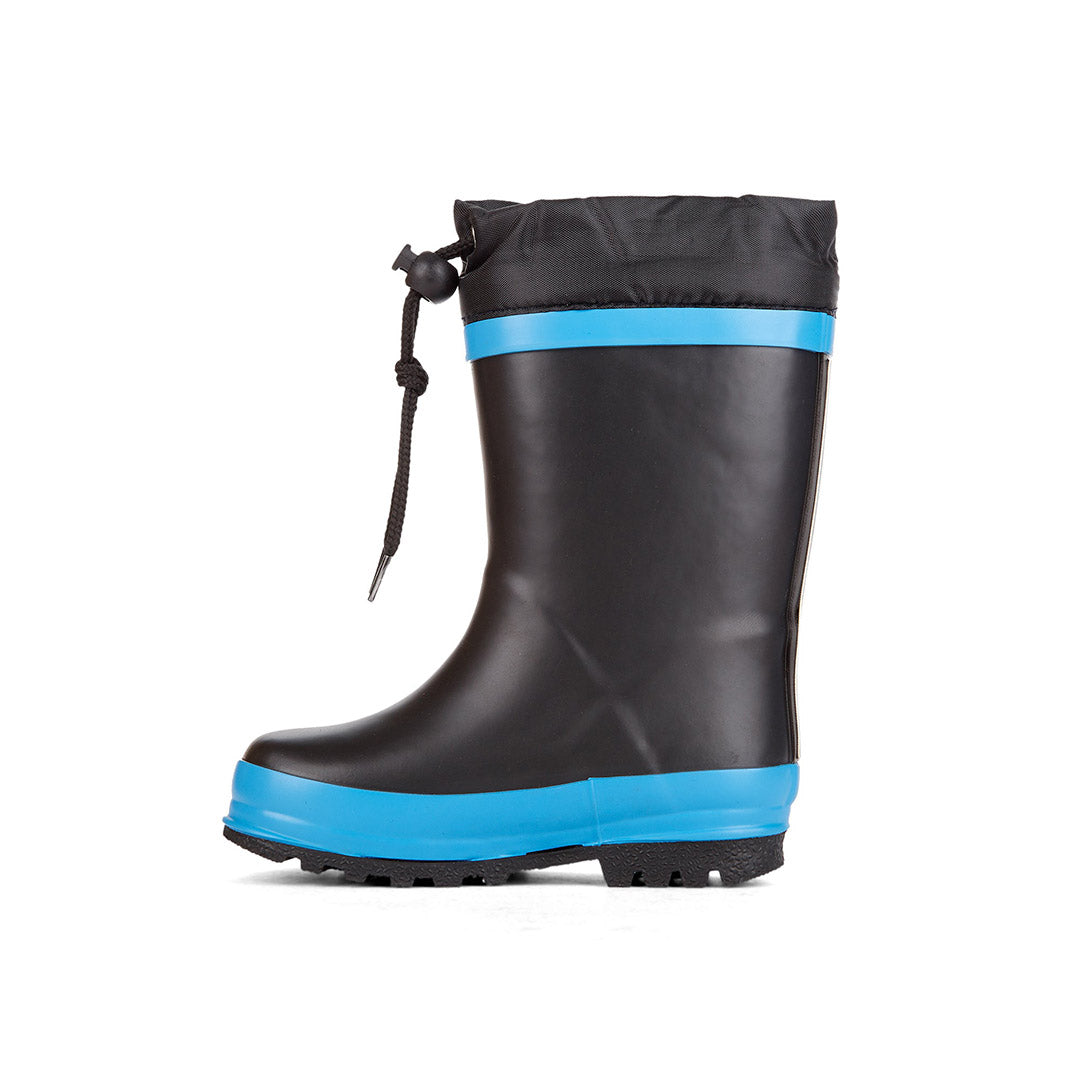 Yellow Shoes | Toddler-Rainwear-Boys-Lined Boot | Drip | 110956-01-drip-02-Drip-Baby Rain boots and Rainwear-Riverstone-Yellow Shoes