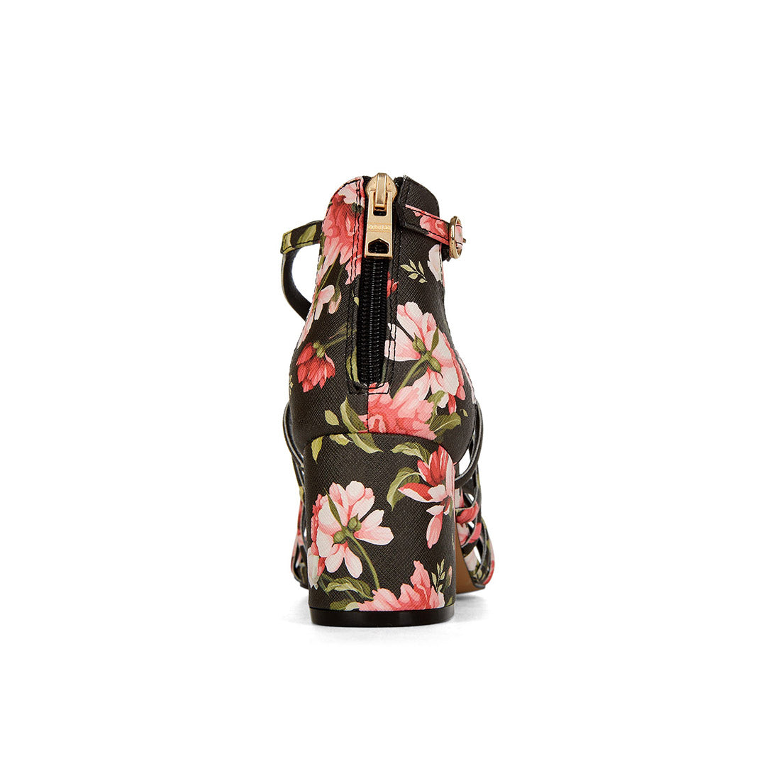 111223-04-saintlyfloral-05-Saintly Floral-Women's Sandals-Chelsee Girl-Yellow Shoes