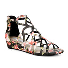111238-04-addictionfloral-03-Addiction Floral-Women's Sandals-Chelsee Girl-Yellow Shoes