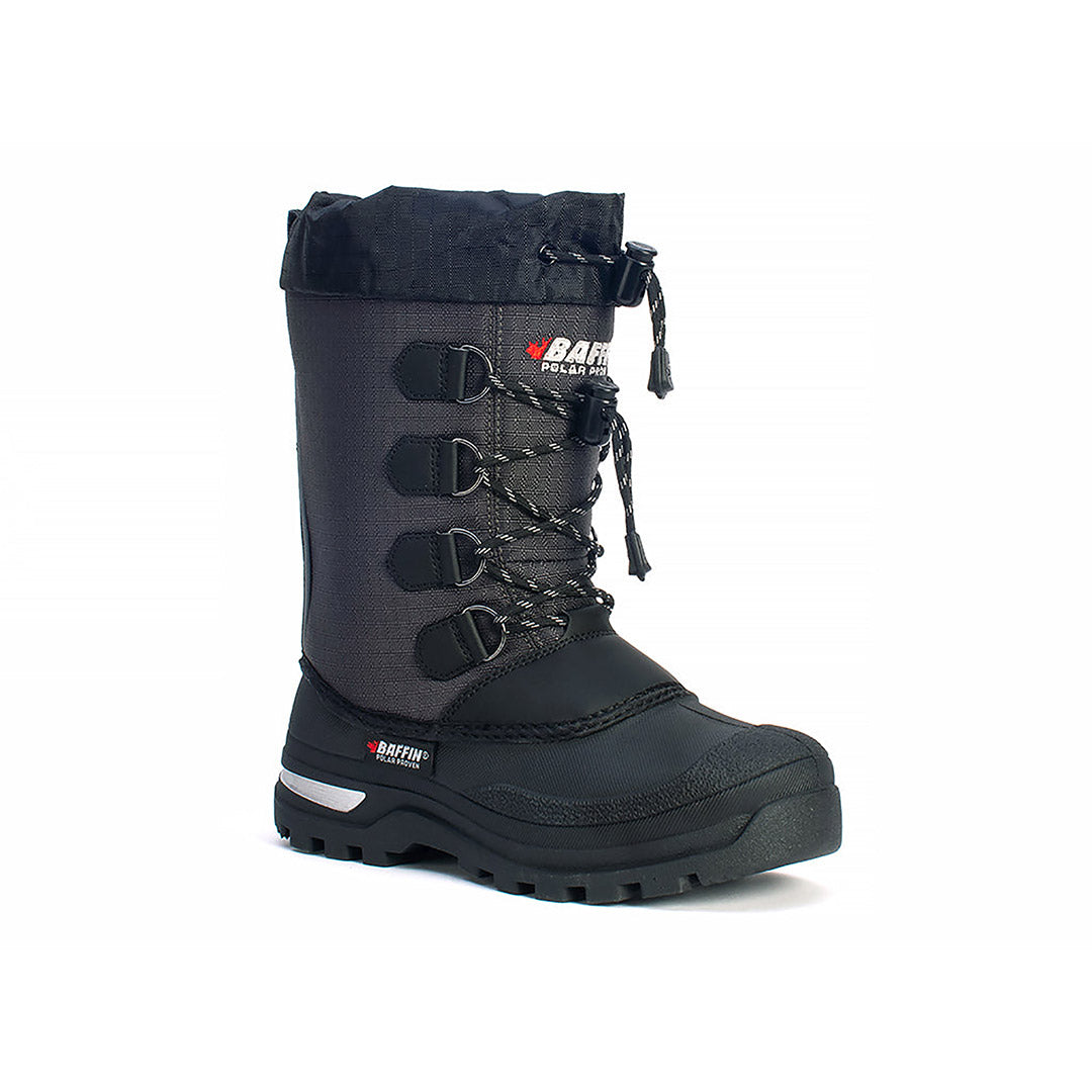 Yellow Shoes | Boys-Winter Boots-Snow Sports-Feltpack | Jet | 111404-01-jet-03-Jet-Junior Kids Winter Boots-Baffin-Yellow Shoes