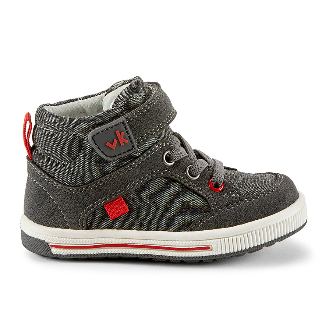 Yellow Shoes | Baby-Bootie-Boys-Velcro | Overcast | 111732-05-overcast-1-2099300047-Overcast-Baby Booties-Konkrete-Yellow Shoes