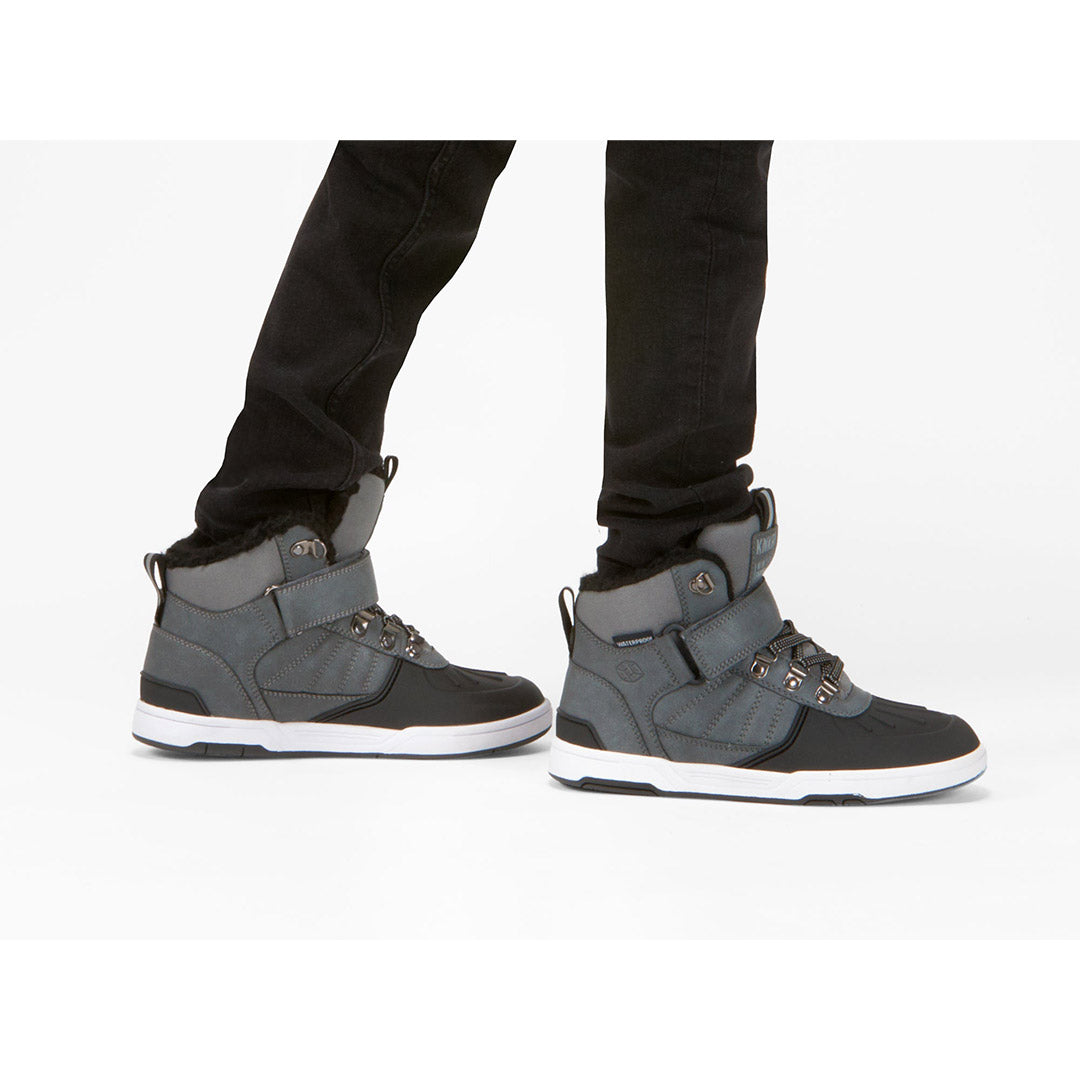Yellow Shoes | Boys-Winter Boots-Athletic-High | Stance | 111785-05-stance-05-Stance-Junior Kids Winter Boots-Konkrete-Yellow Shoes