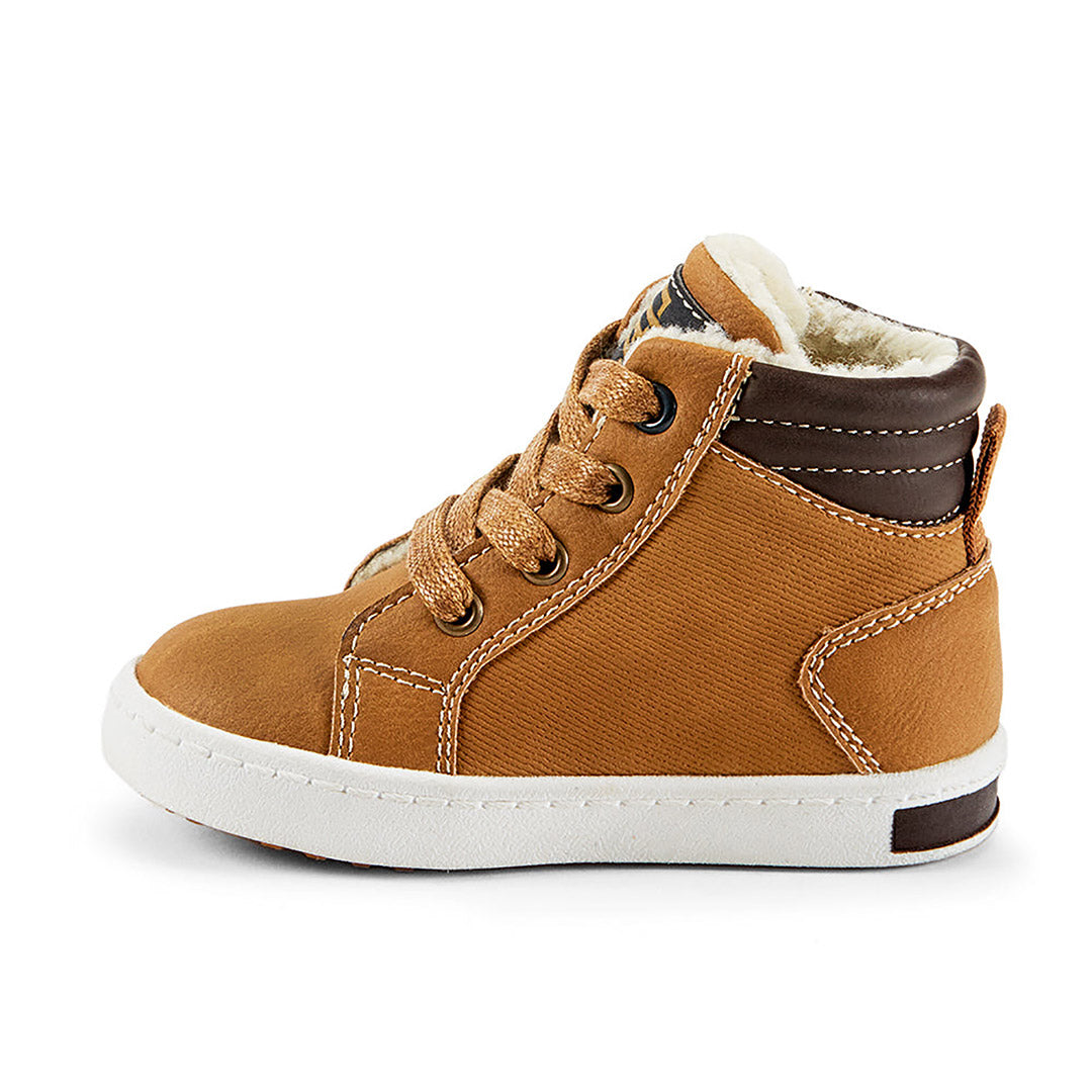 Yellow Shoes | Baby-Bootie-Boys-Lined | Marcus | 111897-66-marcus-3_37164efb-416b-4d45-b3ba-77e3cf0ec37f-Marcus-Baby Booties-Riverstone-Yellow Shoes