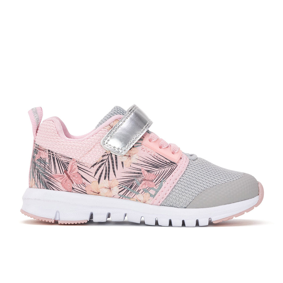 Yellow Shoes | Toddler-Athletic-Girls Running-Hi-Tech | Flowered | 113069-38-FLOWERED-1-2234500044-Flowered-Baby Athletic Shoes-Yellow-Yellow Shoes