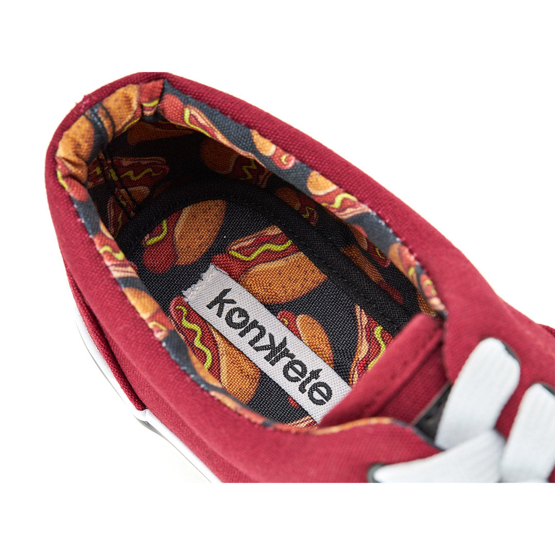 Yellow Shoes | Boys-Athletic-Athleisure-Low | Hot Dog | 113135-50-HOT_DOG-4_527cbfa6-b7ce-4da7-a15c-b29f106a84e4-Hot Dog-Junior Kids Shoes-Konkrete-Yellow Shoes