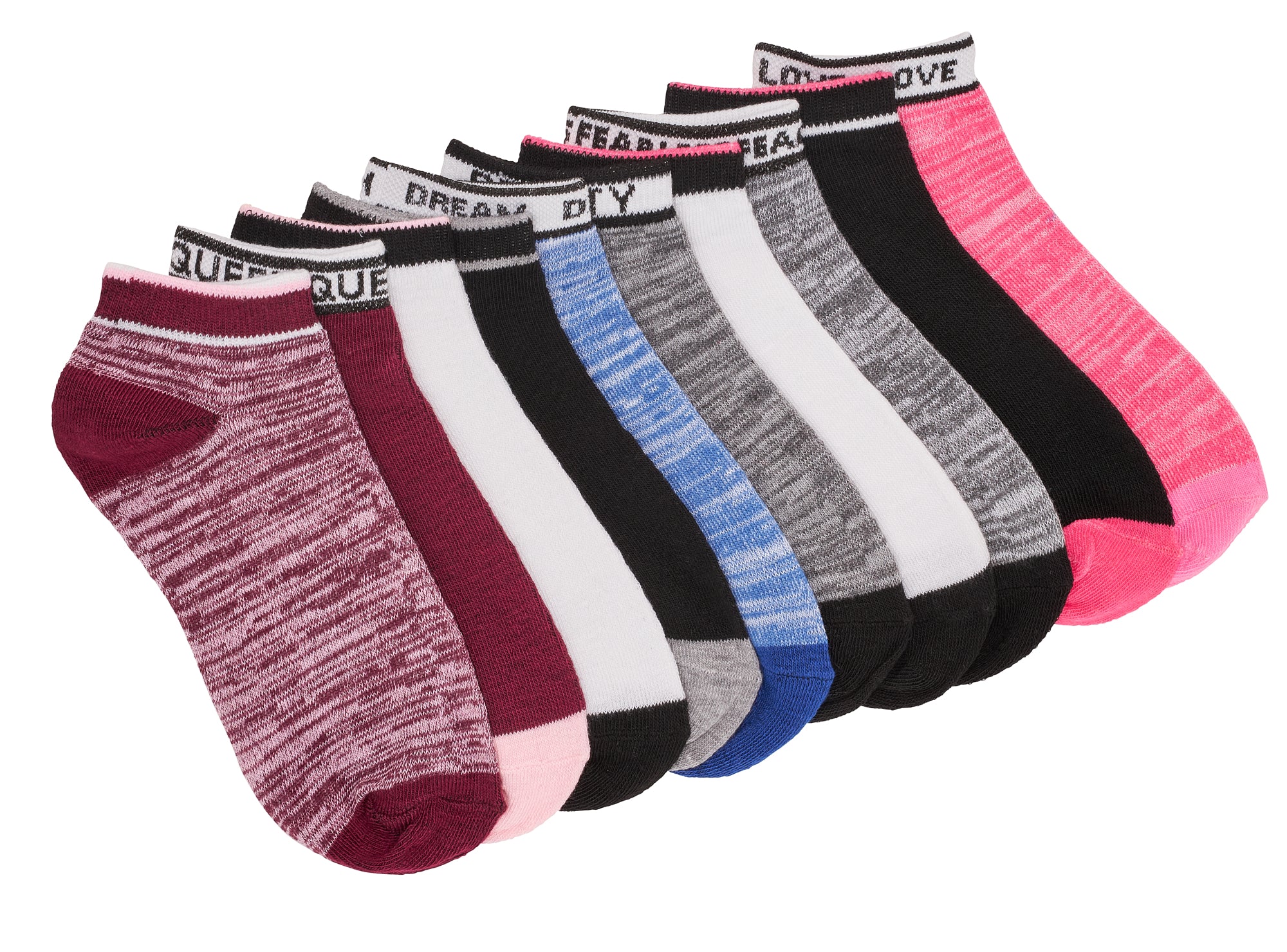 113153-00-HORIZON_10_PAIRES_DE_BAS_POUR_FEMMES-1-2229700032-HORIZON - 10 PAIRS OF SOCKS FOR WOMEN-Women's Socks | Accessories-Horizon-Yellow Shoes