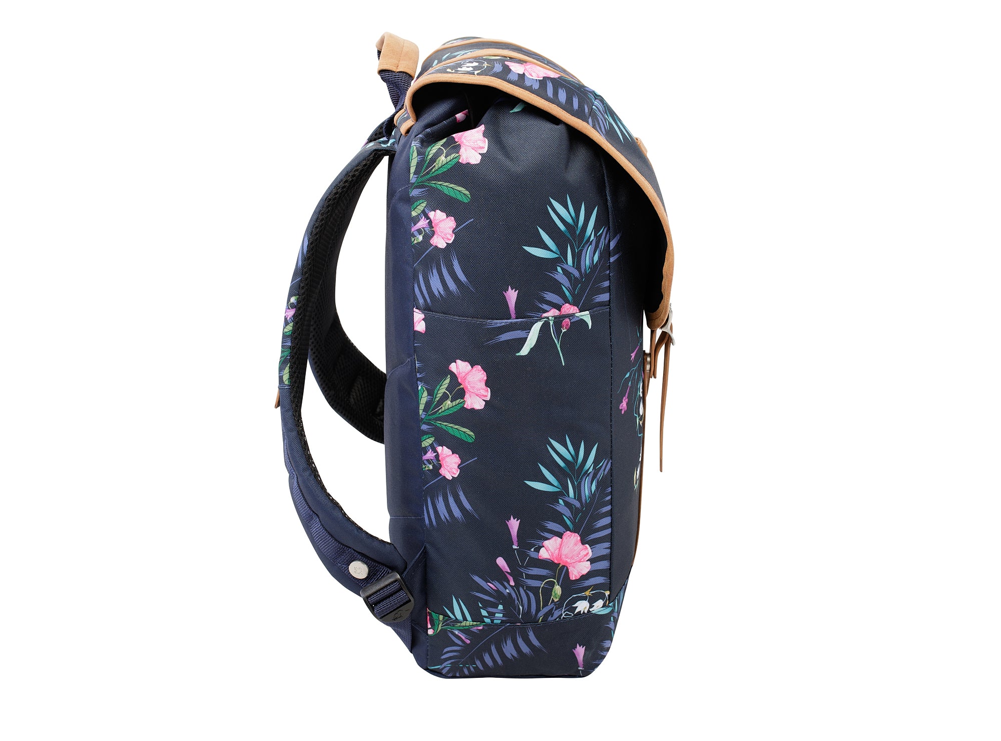 Yellow Shoes | Accessories-Girls-School Items-Backpack | Roots Sac à dos bleu floral | 113798-71-RTS4811839-02-Roots Blue Floral Backpack-Kids Backpacks | Accessories-Roots-Yellow Shoes