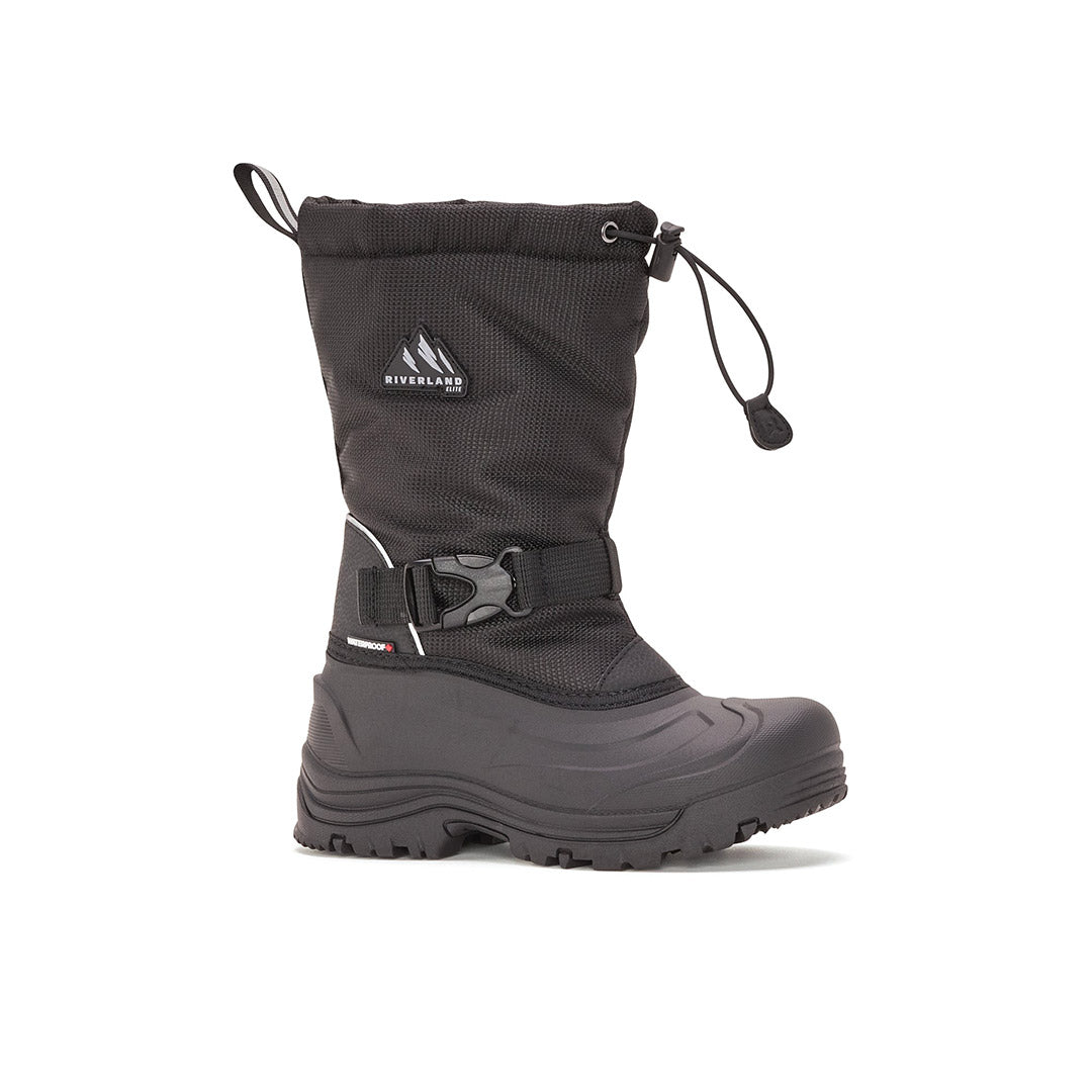 Yellow Shoes | Boys-Winter Boots-Snow Sports-Feltpack | Woody | 114266-01-WOODY-2-Woody-Junior Kids Winter Boots-Riverland Elite-Yellow Shoes
