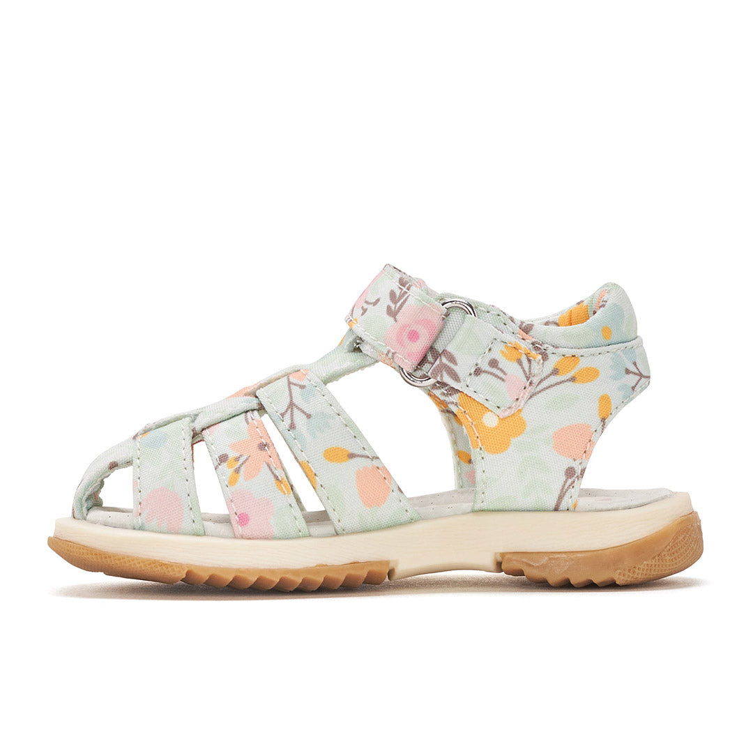 Yellow Shoes | Baby Sandals | Flora | 114835-71-FLORA-3-Flora-Baby Sandals-Yellow-Yellow Shoes