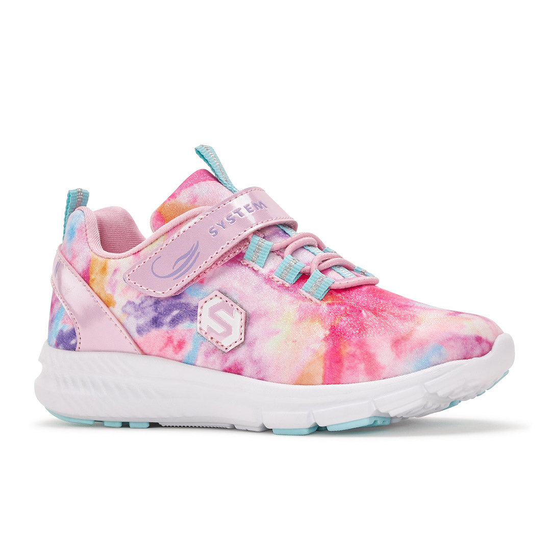 Yellow Shoes | Toddler Kids Athletic Shoes | Tiedye | 114874-68-TIEDYE-2-Tiedye-Toddler Kids Athletic Shoes-System-Yellow Shoes