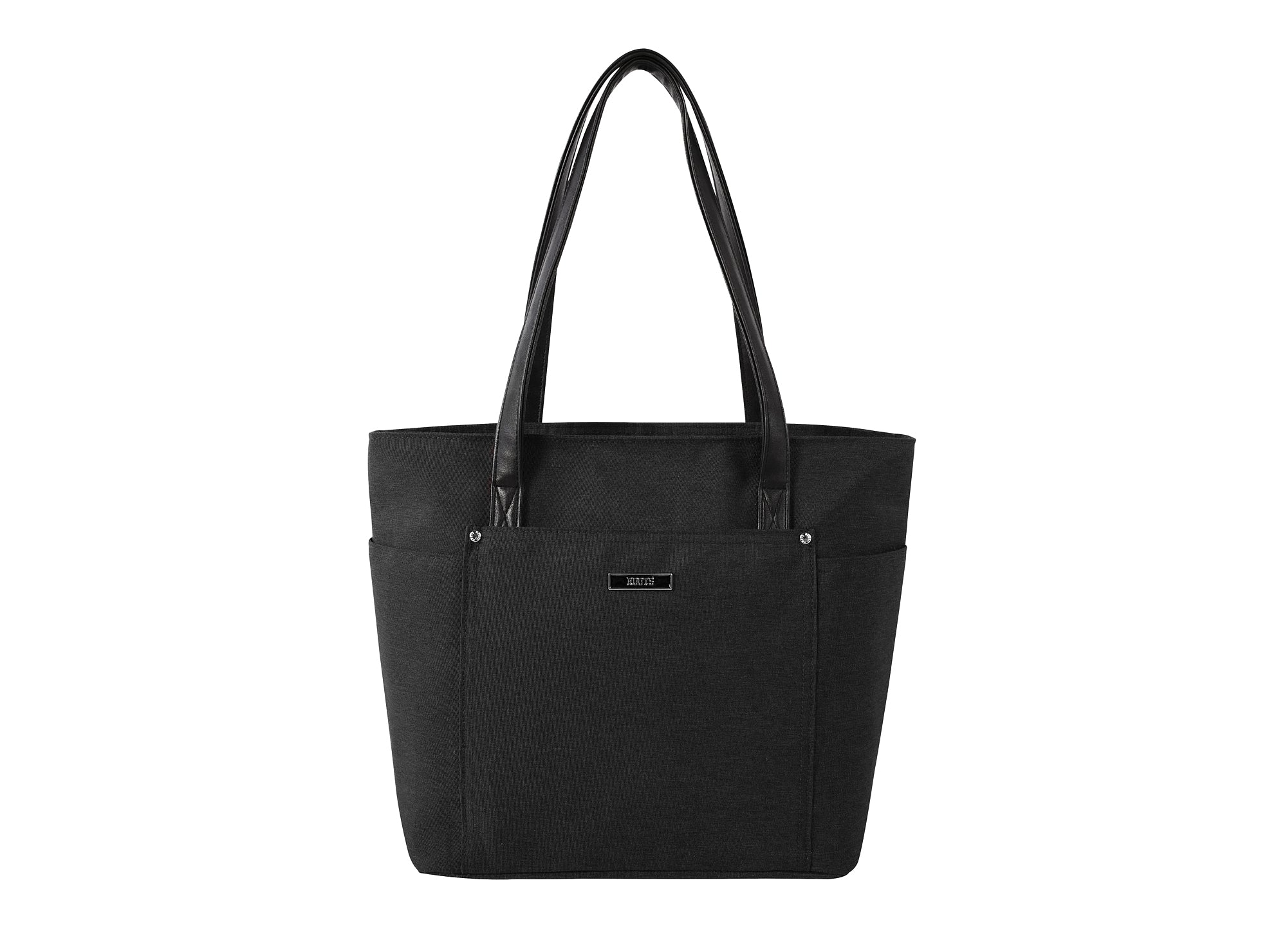 115398-01-ROOTSLUFFYNOIRBOITEALUNCH-01-2446900032-Roots "Luffy" Black Lunch Bag-Kids Lunch Bags | Accessories-Roots-Yellow Shoes