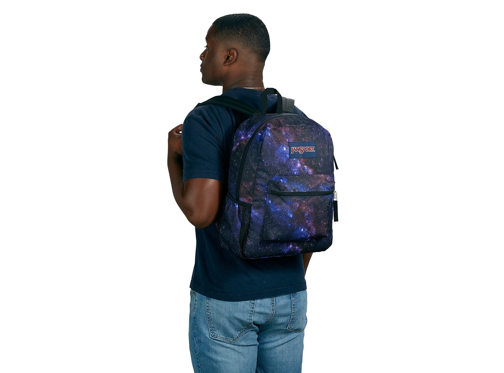 115870-71-JANSPORTCROSSTOWNNIGHTSKYSACADOS-04-Jansport "Cross Town" Night Sky Backpack-Kids Backpacks | Accessories-Jansport-Yellow Shoes