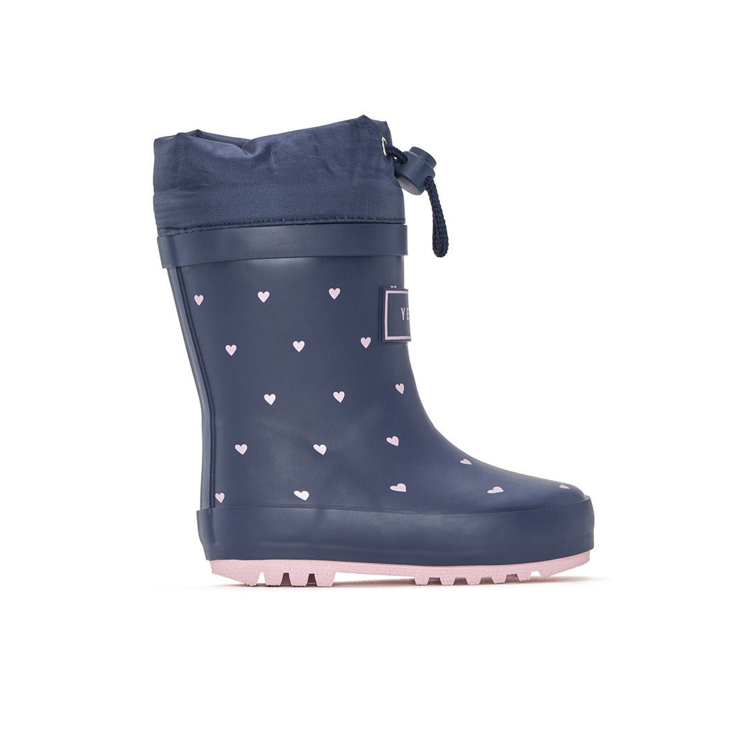 Yellow Shoes | Baby-Rainwear-Girls-Lined Boot | Heartfall | 116207-43-HEARTFALL-1-2530400047-Heartfall-Baby Rain boots and Rainwear-Yellow-Yellow Shoes