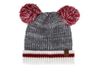 116257-85-NORTHENTUQUEPOURTOUT-PETITSGRISROUGE23ANS-01-2534100032-Great Northern - Toddler Toque Grey/Red 2-3 Years-Kids Hats | Accessories-Great Northern-Yellow Shoes