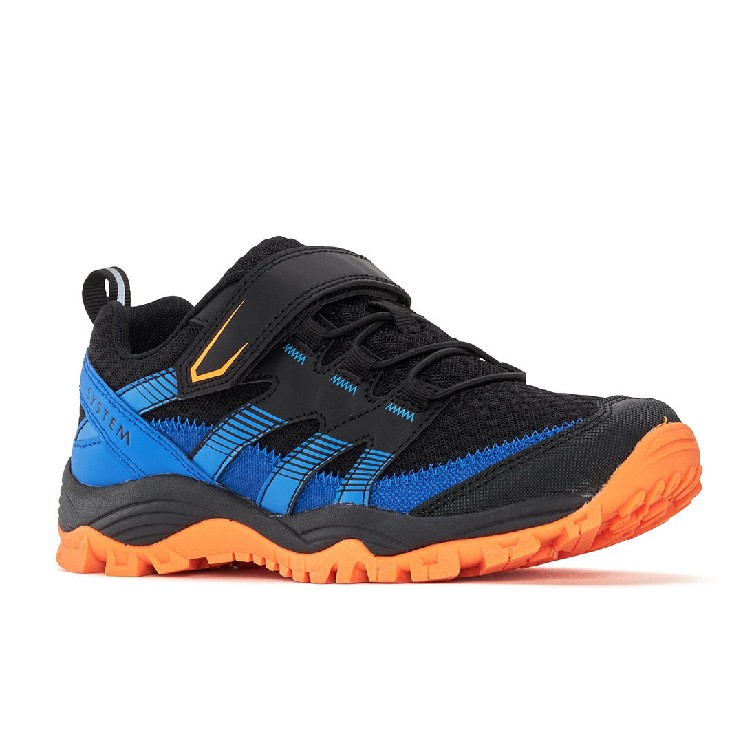 Yellow Shoes | Boys-Athletic-Outdoor -Hiking Shoe | Cliff Velcro | 116331-92-CLIFF_VELCRO-2-Cliff Velcro-Junior Kids Athletic Shoes-System-Yellow Shoes