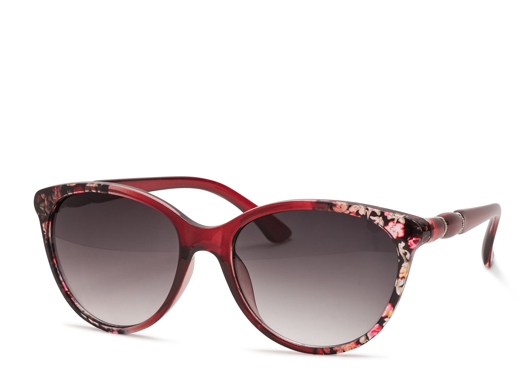 116502-98-BRITNIEMOTIFFLORALROUGE-01-2561300032-Britnie Floral Red-Women's Sunglasses | Accessories-Chelsee Girl-Yellow Shoes
