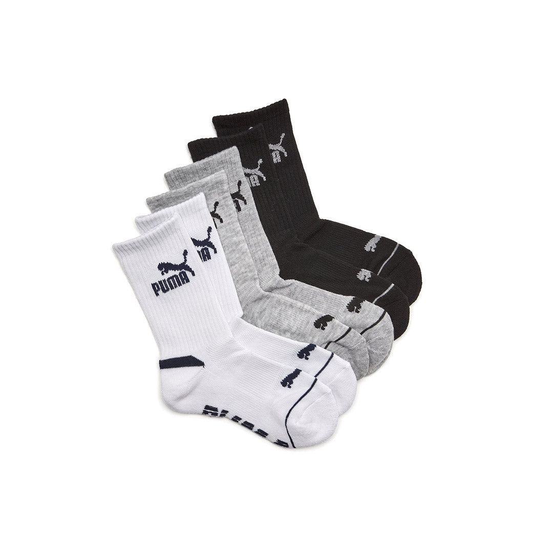 Yellow Shoes | Accessories-Boys-Socks-Sport | Puma 6 Paires De Bas Pour Enfants Taille 5-6.5 P117163-110 | 116529-78-PUMA-6-paires-de-bas-pour-enfants-P117163110-01-1-2564100040-PUMA | 6 pairs of socks for kids Size 5-6.5-Kids Socks | Accessories-Puma-Yellow Shoes