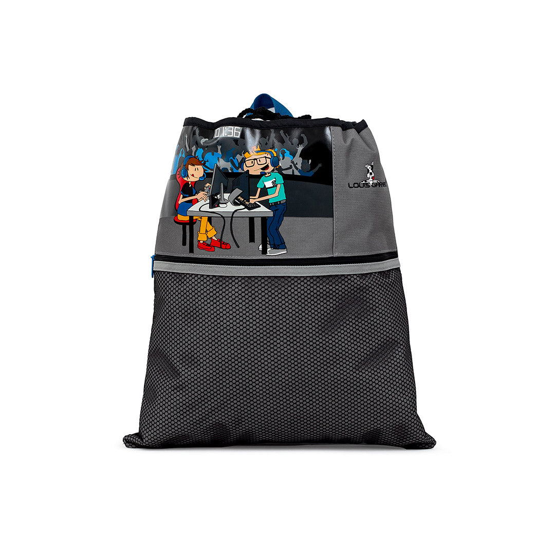 Yellow Shoes | Kids Shoe Bags | Accessories | LOUIS GARNEAU JEUX VIDEO SAC FOURRE-TOUT | 116804-15-LG_JEUX_VIDEO_SAC_FOURRETOUT-01-116804-15-LOUIS GARNEAU VIDEO GAMES SHOE BAG-Kids Shoe Bags | Accessories-Louis Garneau-Yellow Shoes