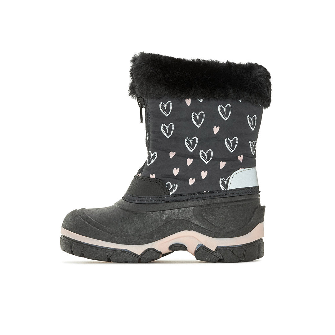 Yellow Shoes | Toddler Kids Winter Boots | Heart | 116866-04-HEART-3-Heart-Toddler Kids Winter Boots-Yellow-Yellow Shoes