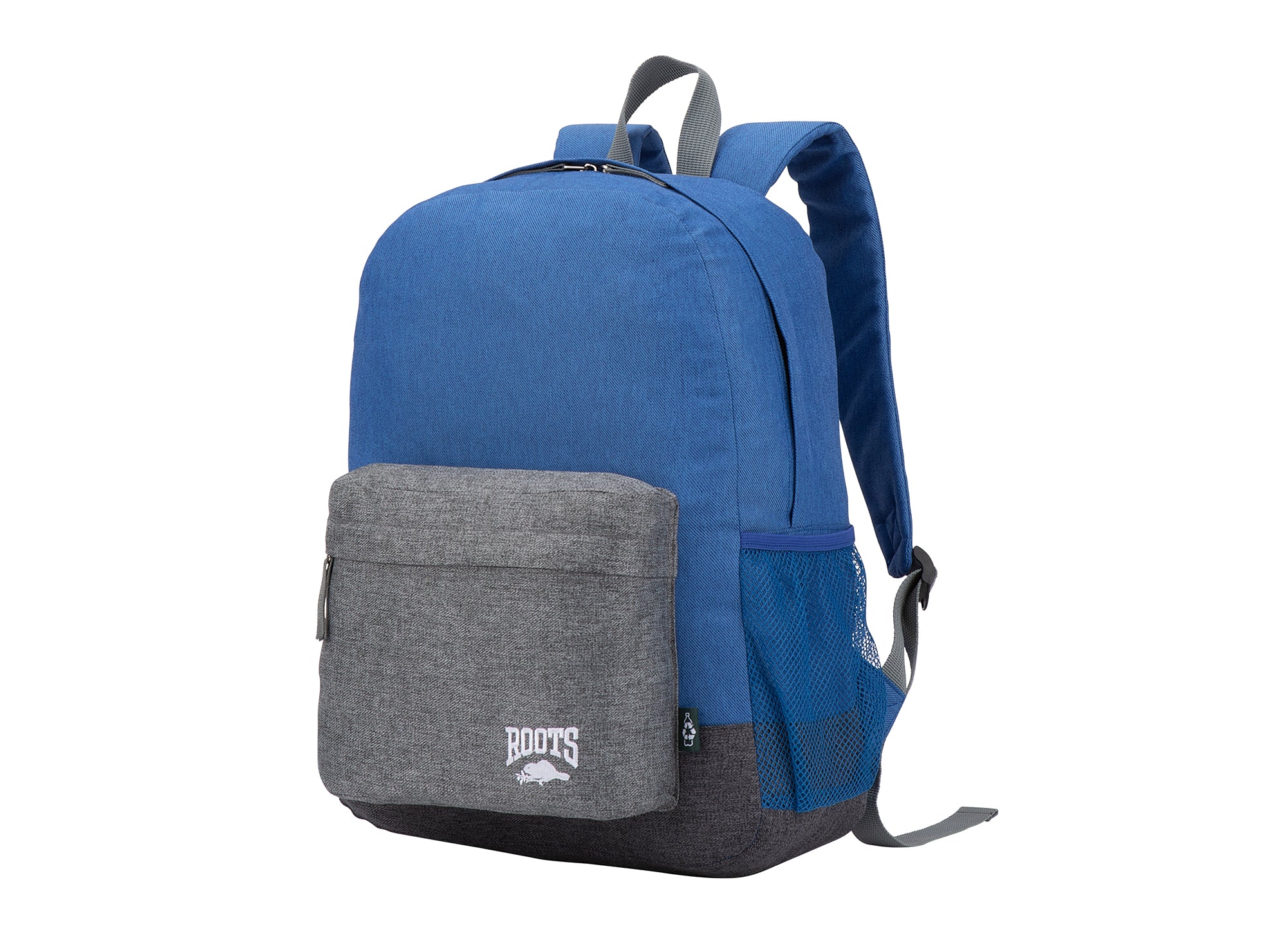 116977-40-ROOTS_BLEU_GRIS_SAC_A_DOS-01-116977-40-ROOTS BLUE AND GREY BACKPACK-Kids Backpacks | Accessories-Roots-Yellow Shoes