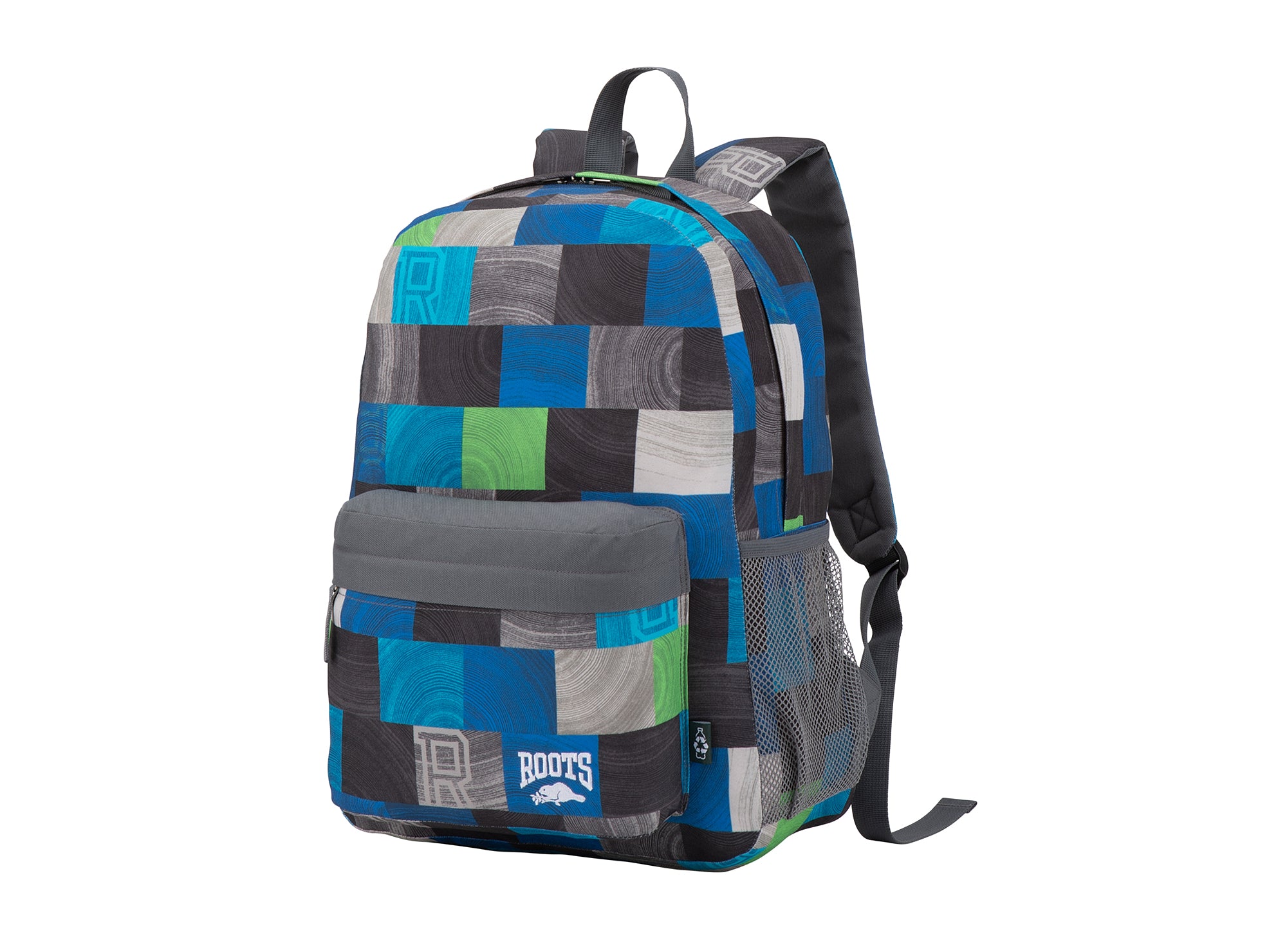 Yellow Shoes | Accessories-Boys-School Items-Backpack | ROOTS BLEU ET LIME SAC À DOS | 116978-71-ROOTS_BLEU_LIME_SAC_A_DOS-01-2600200032-ROOTS BLUE AND LIME BACKPACK-Kids Backpacks | Accessories-Roots-Yellow Shoes