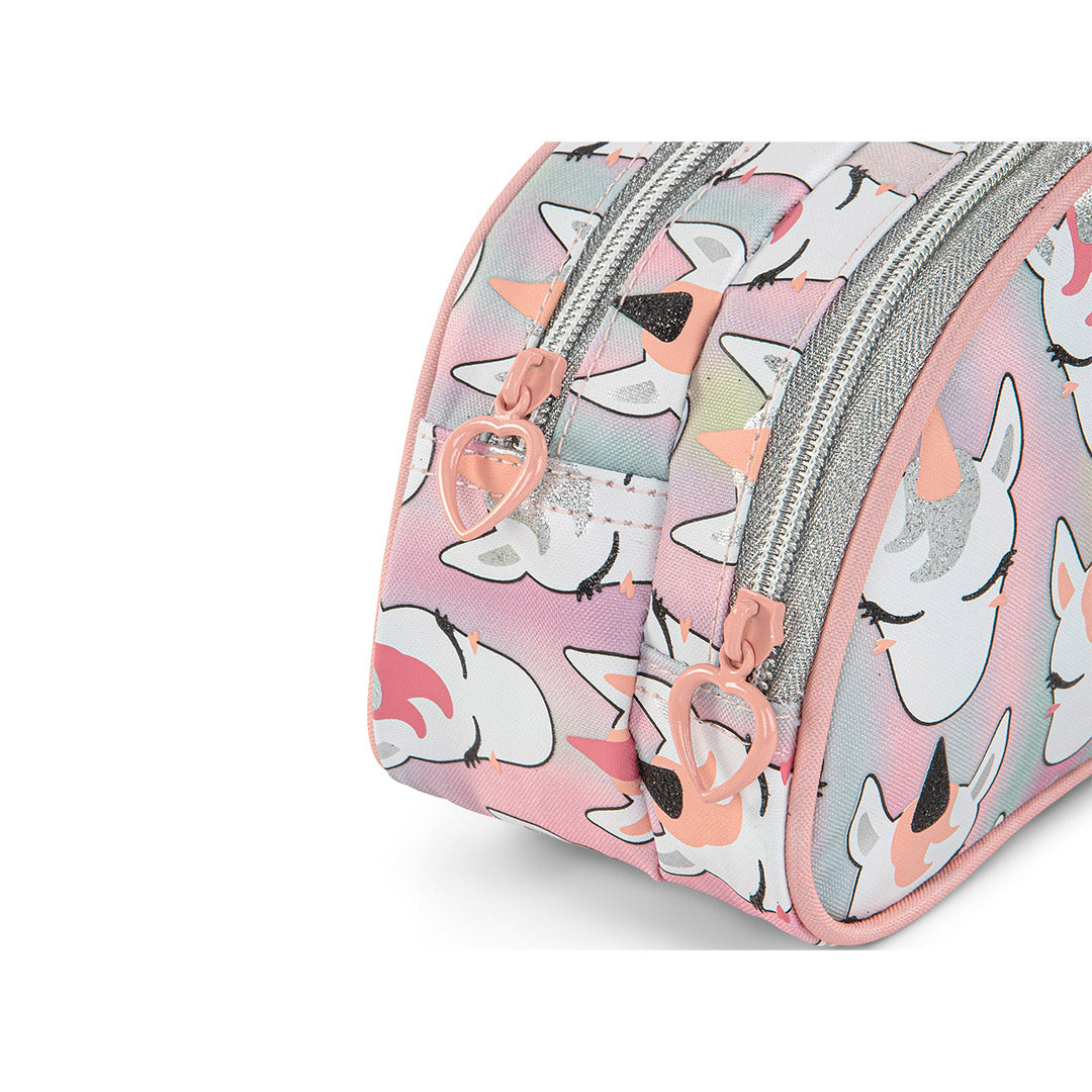 Yellow Shoes | Accessories-Girls-School Items-Pencil Case | BONDSTREET LICORNE ÉTUI À CRAYONS 2 COMPARTIMENTS | 116999-68-BONDSTREET_LICORNE_ETUI_A_CRAYONS_2_COMPARTIMENTS-05-BONDSTREET UNICORN 2 COMPARTMENTS PENCIL CASE-Kids Pencil Cases | Accessories-Bondstreet-Yellow Shoes