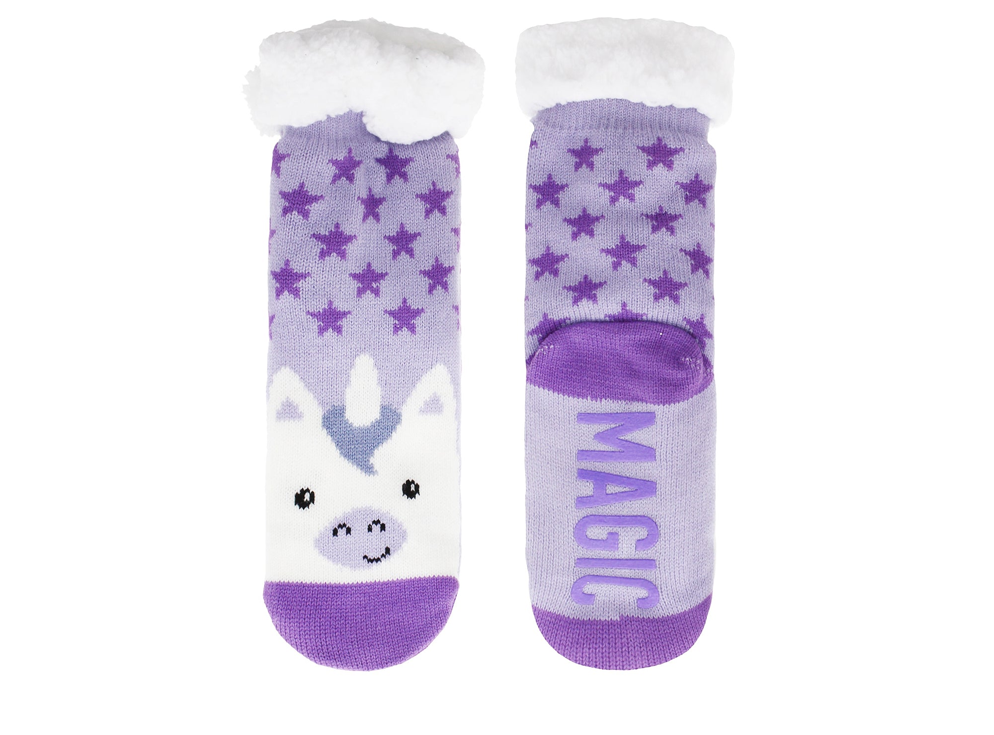 117054-97-DENSLEY_CO_PAIRE_DE_BAS_POUR_ENFANTS_LICORNE_TAILLE_46-1-117054-97-DENSLEY & CO PAIR OF SOCKS FOR KIDS UNICORN SIZE 4-6-Kids Socks | Accessories-Densley & Co-Yellow Shoes