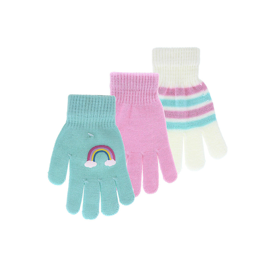 117715-71-DENSLEYCOGANTSPOURENFANTSARCENCIEL46ANS-1-2676300032-DENSLEY & CO KIDS GLOVES RAINBOW 4-6 YEARS-Kids Gloves | Accessories-Densley & Co-Yellow Shoes